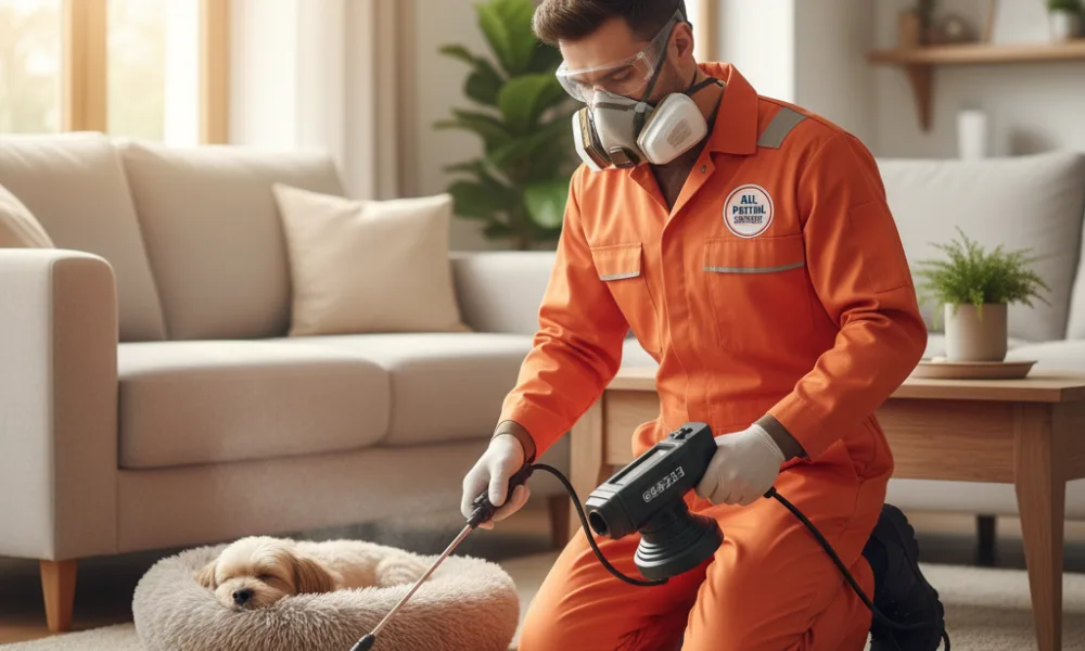 professional pest control fleas​